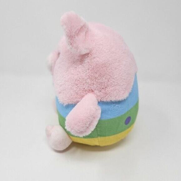 Pink Pig Easter KELLYTOY Original Egg 10” Plush Stuffed Animal plushie - Picture 2 of 11